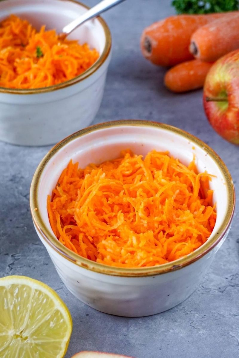 Möhren-Apfel-Salat